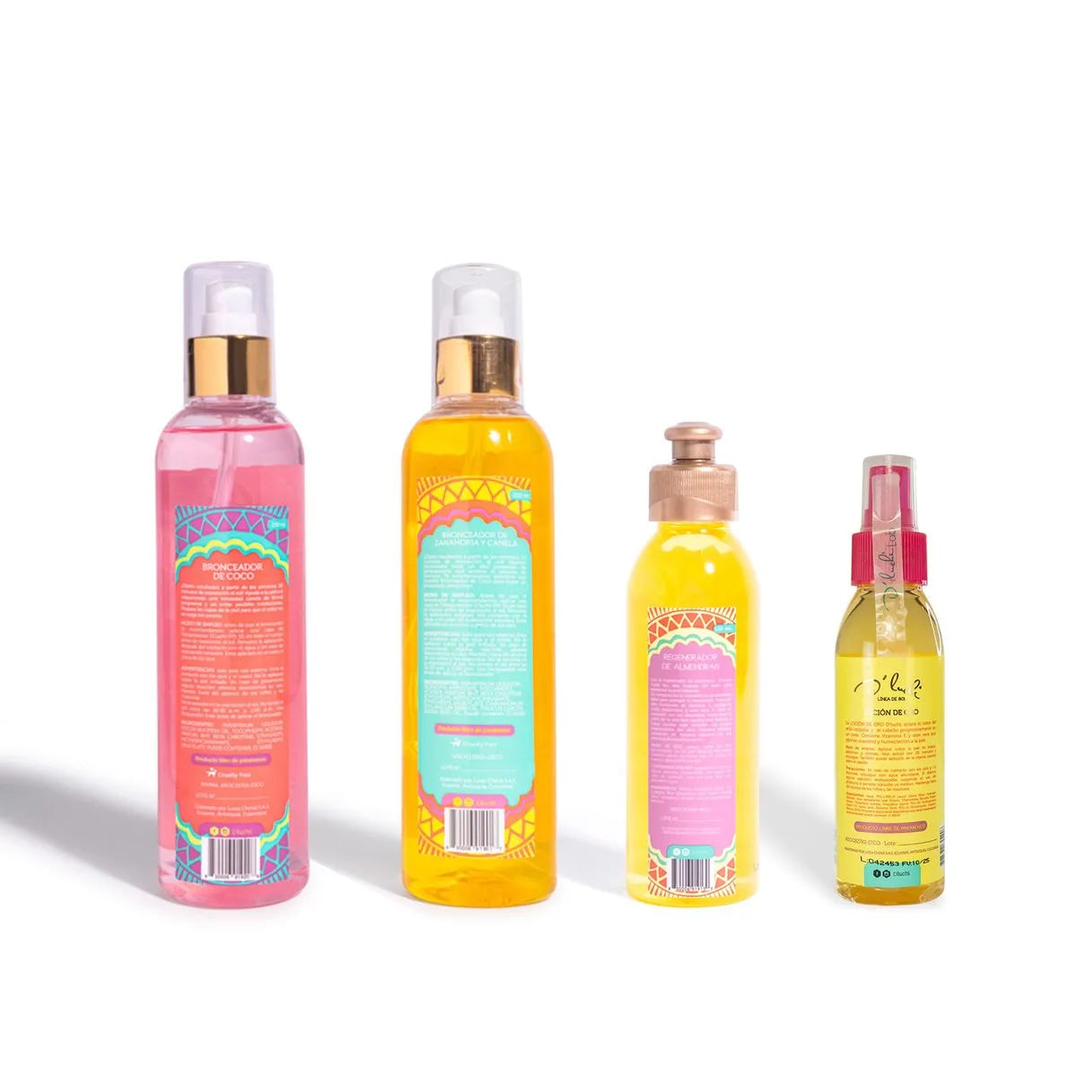 KIT DE BRONCEO BÁSICO D'LUCHI (4 PRODUCTOS)