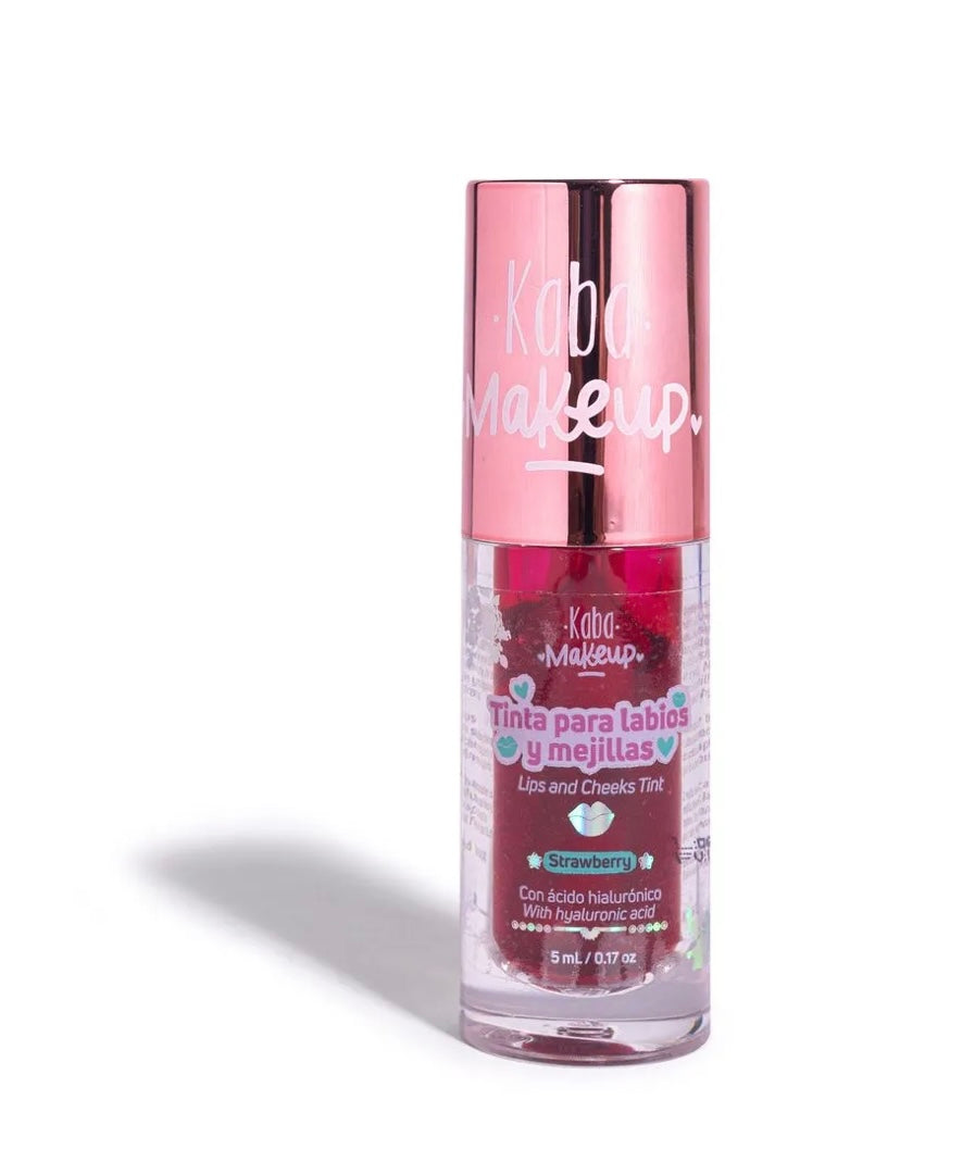 TINTA PARA LABIOS Y MEJILLAS STRAWBERRY KABA MAKEUP