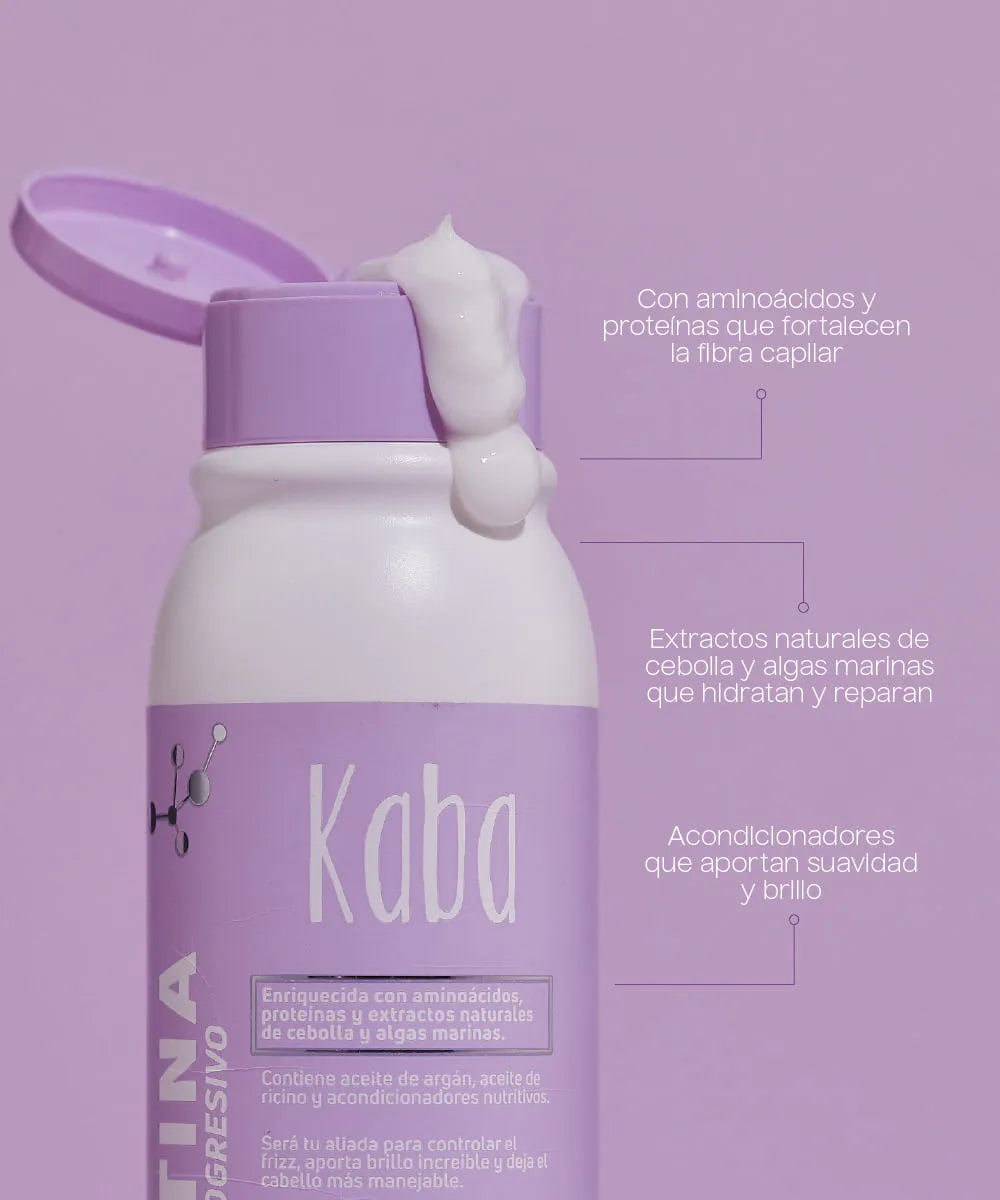 Keratina Alisador Progresivo Kaba 500 mL