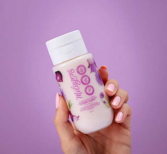 Acondicionador Antifrizz у
Fortalecedor Con Extracto de
Cebolla y Péptidos Mini