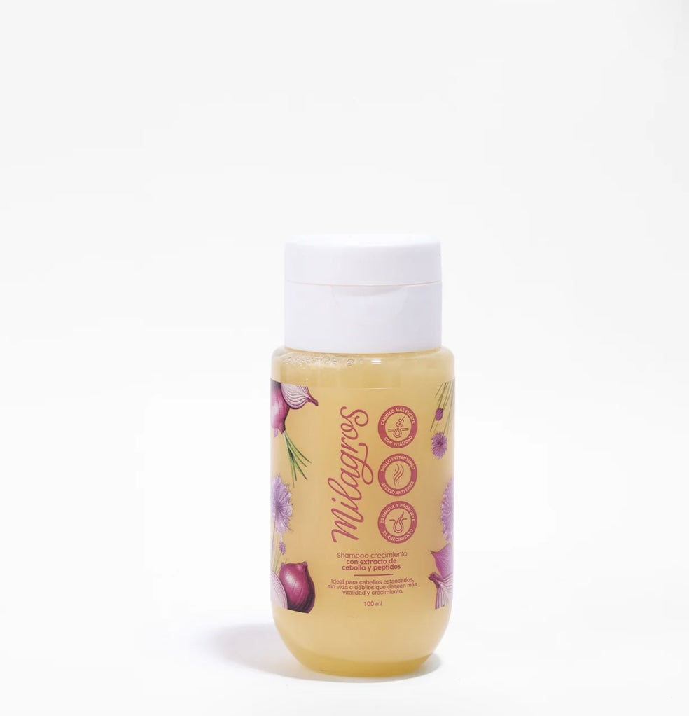 Shampoo Crecimiento Con
Extracto de Cebolla y Péptidos
Mini