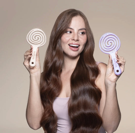 Cepillo Anti Enredo y Masajeador Capilar 2 en 1