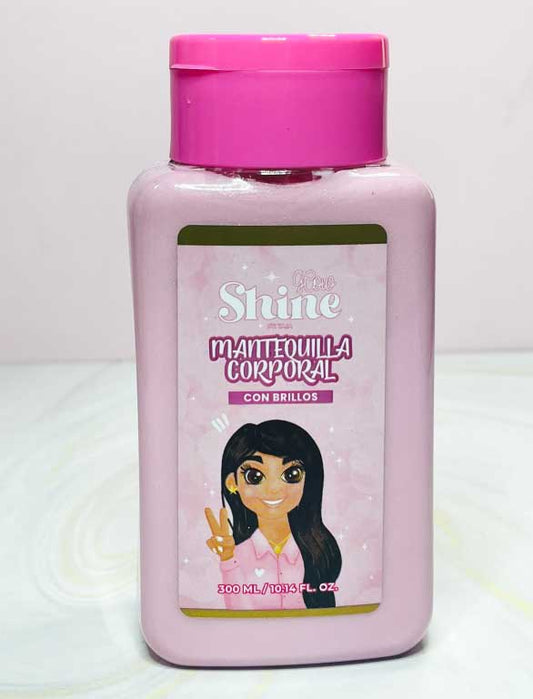 MANTEQUILLA CORPORAL ROSADA GLOW SHINE BY YAJA