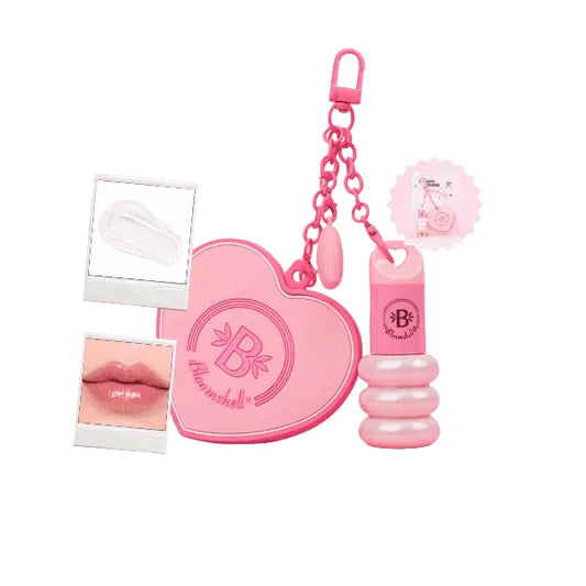 BLOOM MEE ESPEJO +  GLOSS  TRANSPARENTE BLOOMSHELL