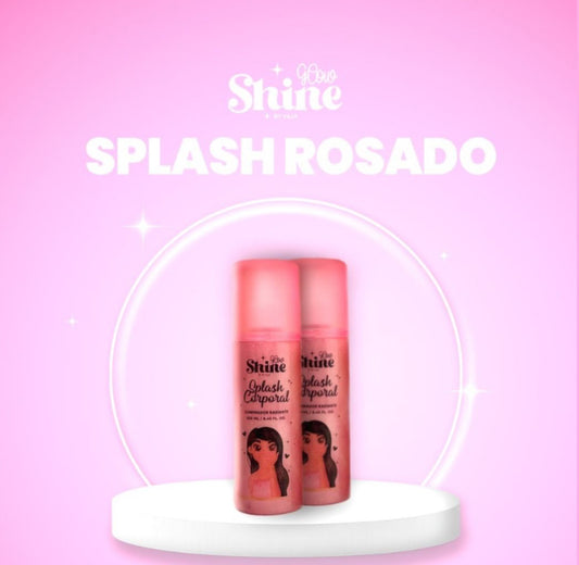Splash corporal Rosado Glow Shine by Yaja
